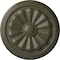 Ekena Millwork Olivia Ceiling Medallion (Fits Canopies up to 2 1/8"), Hand-Painted Witch Hazel, 7 7/8"OD x 1 1/8"P CM07OLWHF - alternate 1